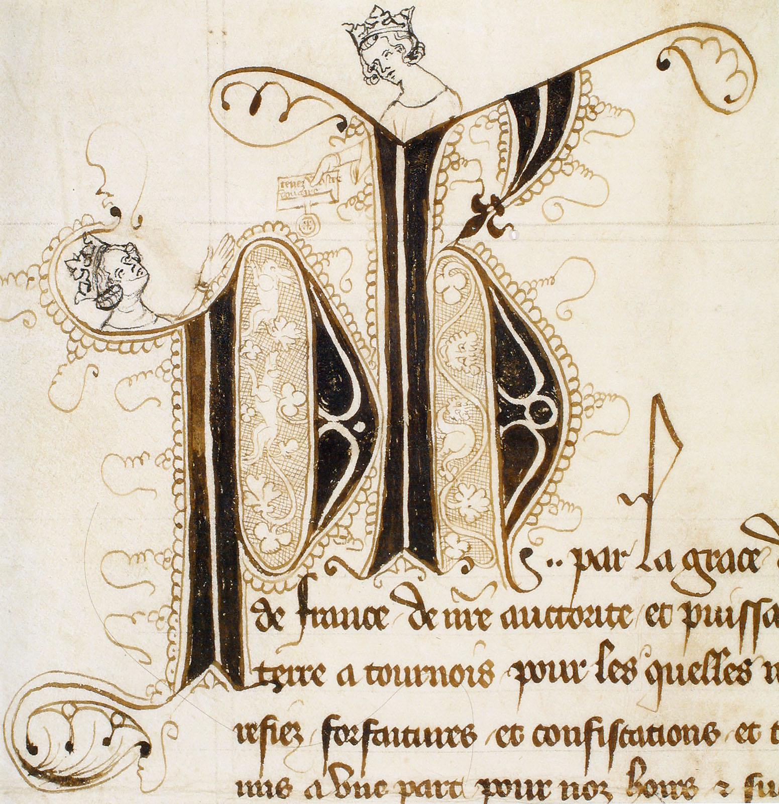 März 1332, Paris, AN, J 357 A, no 4bis