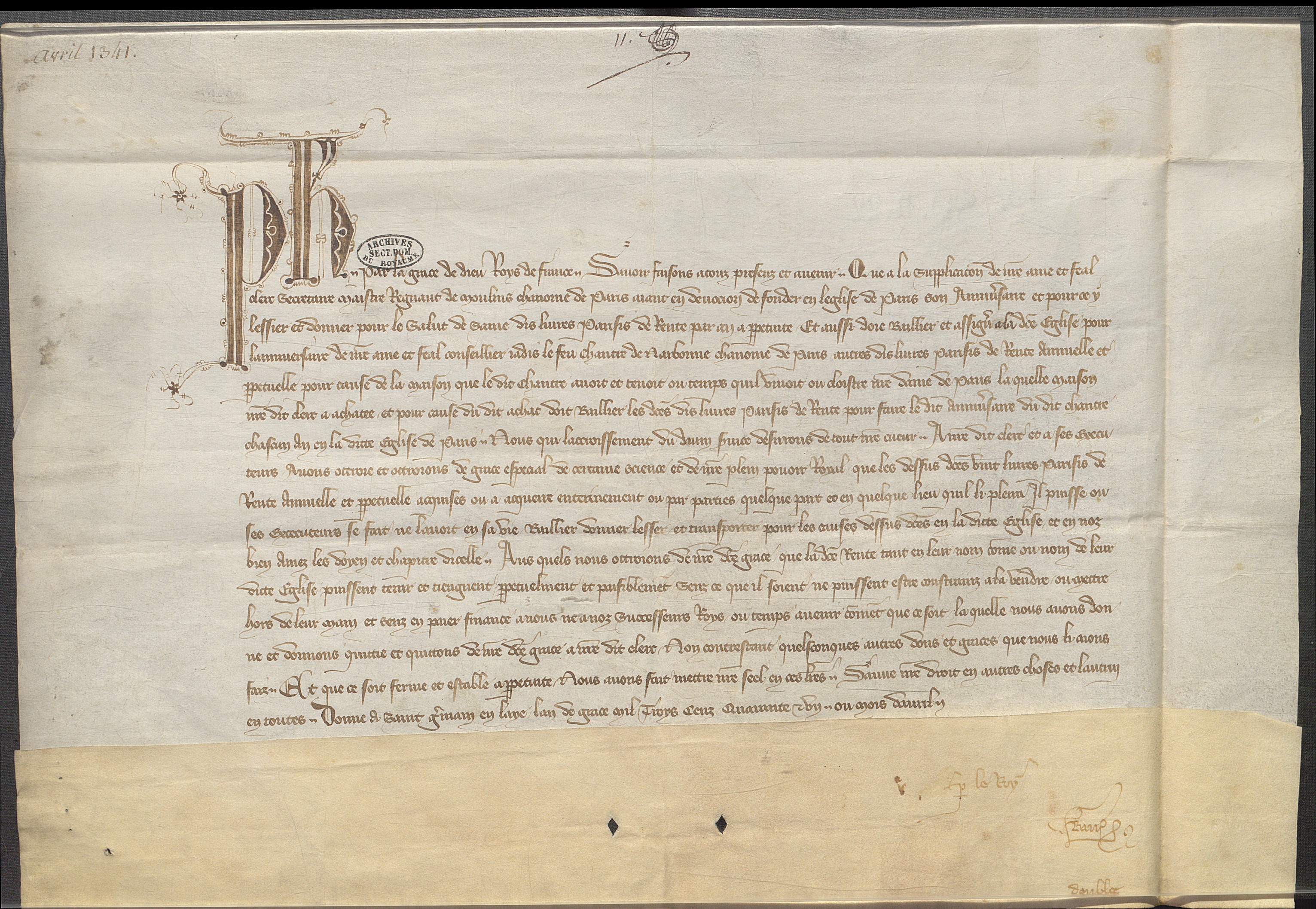 http://images.monasterium.net/illum/IllUrk/1341-04-99_Paris_AN_S80_no22_scan_GB.jpg