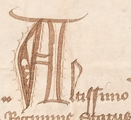 http://images.monasterium.net/illum/IllUrk/1373-03-99_Chartres_AD_Eure-et-Loir_RESRES81_FRAD028_RES81_JPEG_0001_Det2.jpg