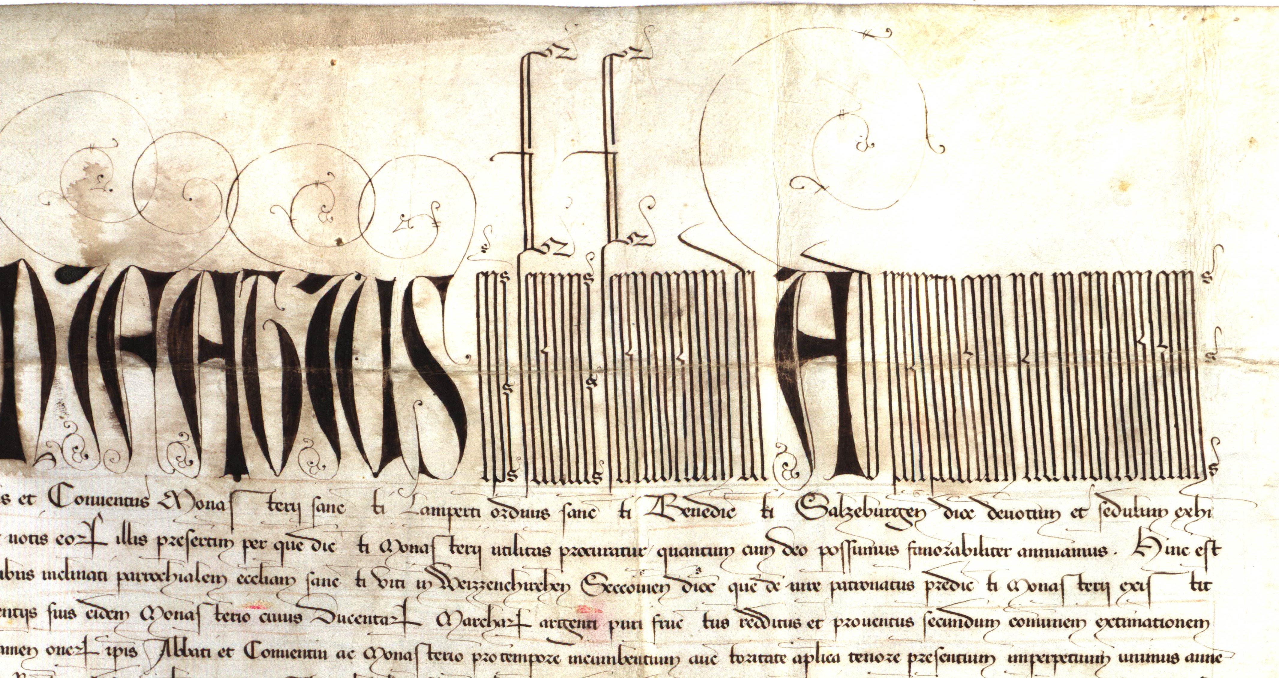 http://images.monasterium.net/illum/IllUrk/1399-08-17_Bonifaz-IX-f-St-Veit-in-Weissenkirchen_Scriptor_Ja-de-Bononia_StiALa_L7_U596a_13990817_r-1_Det2.jpg