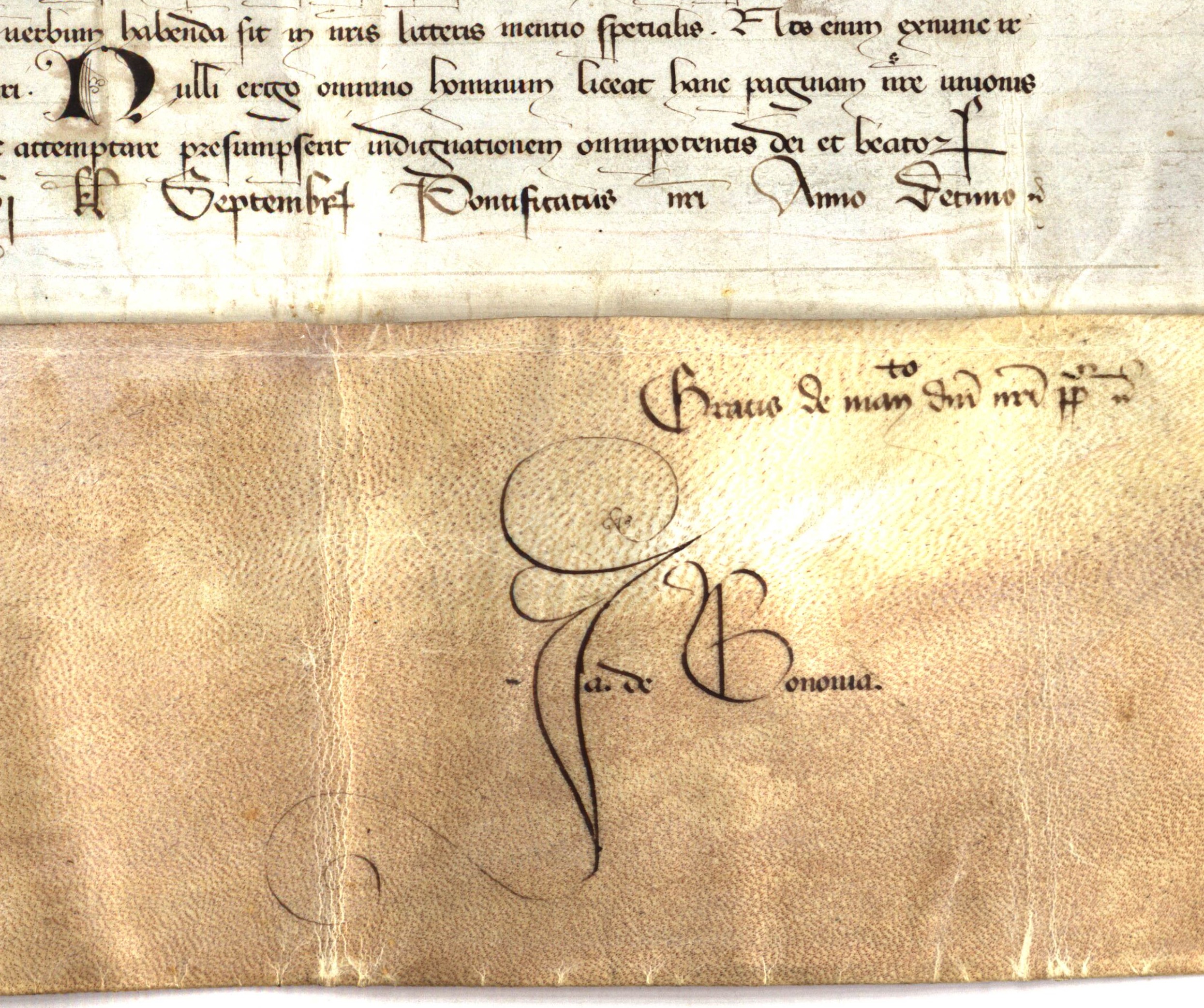 http://images.monasterium.net/illum/IllUrk/1399-08-17_Bonifaz-IX-f-St-Veit-in-Weissenkirchen_Scriptor_Ja-de-Bononia_StiALa_L7_U596a_13990817_r-1_Det3.jpg
