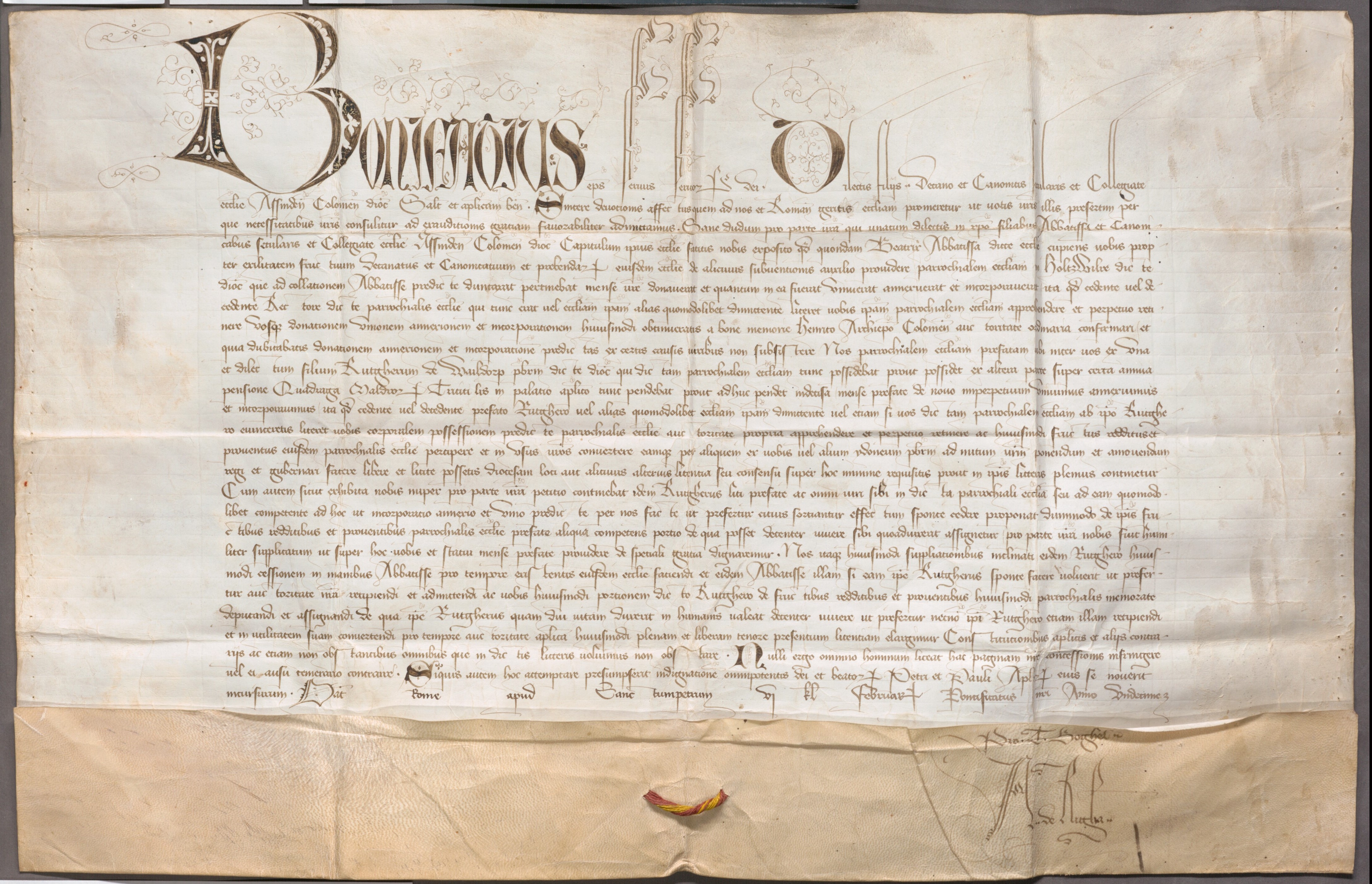 http://images.monasterium.net/illum/IllUrk/1400-01-27_Bonifaz-IX-f-Pfarrer-v-Waltrop_Scriptor-A-de-Righa_LA-NRW-Rheinland-Essen-Urk-AA-0248-Nr-1043.jpg