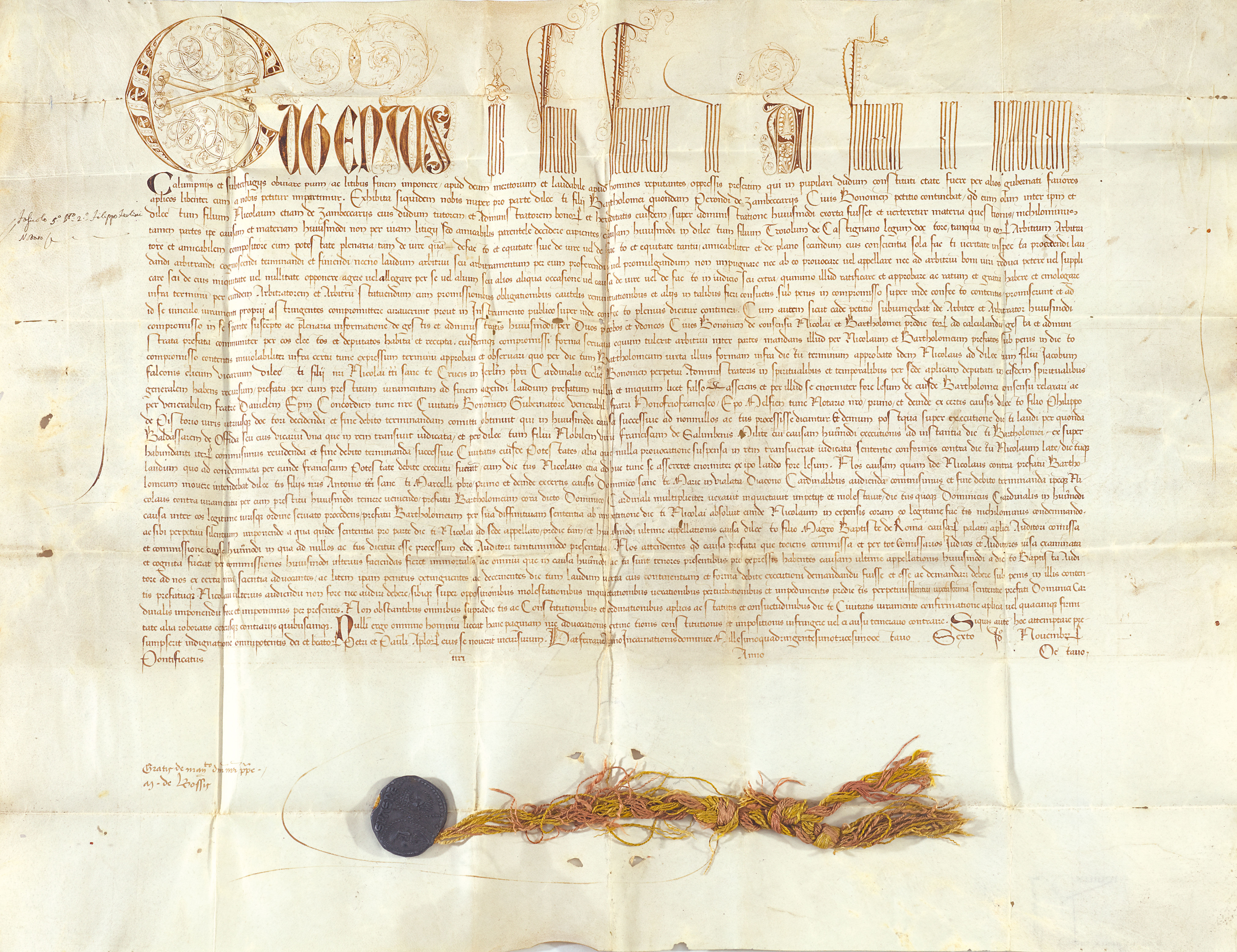 http://images.monasterium.net/illum/IllUrk/1438-11-06_Ferrara_Eugen-IV-f-Zambeccarius_Koller-2019-03-26-lot-533.jpg